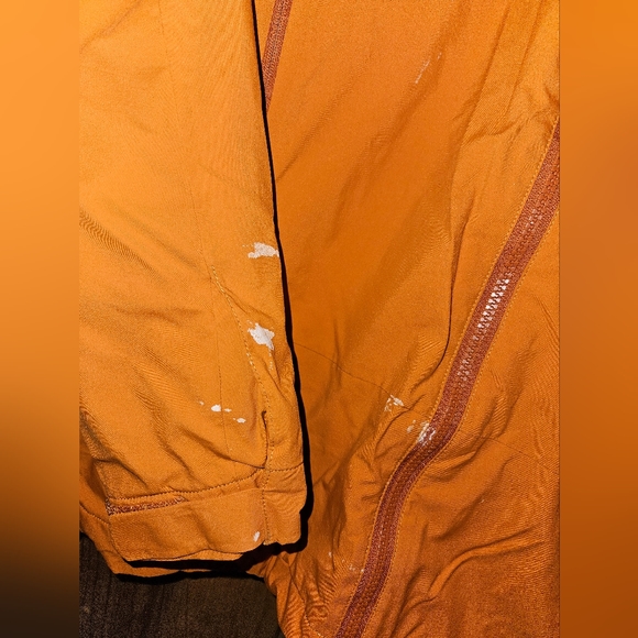 Patagonia Windstopper Men's Medium jacket zipper sinch bottom velcro sleeves - Picture 8 of 8